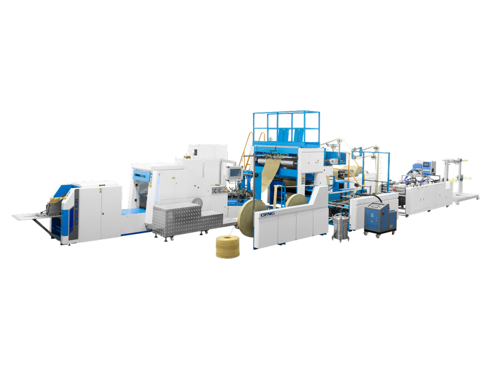 NEW WORLD A-Automatic Round Rope Paper Bag Machine Series